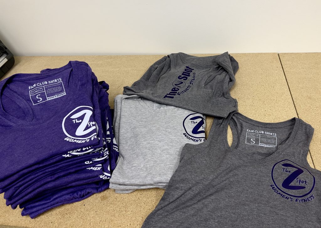 Custom printed apparel by Fan Club Shirts