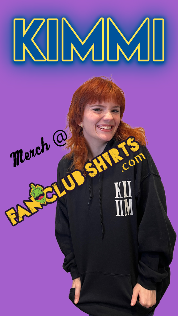 Kimmi Rhoades in the KIIIIM hoodie