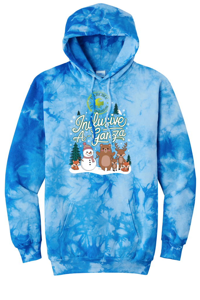 Inclusive-A-Ganza holiday hoodie